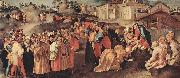 Jacopo Pontormo Anbetung der Heiligen Drei Konige Spain oil painting artist